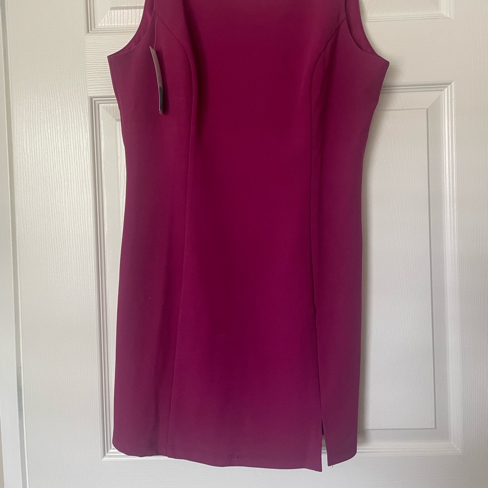 The General Good. Viviana Scalloped Back dress